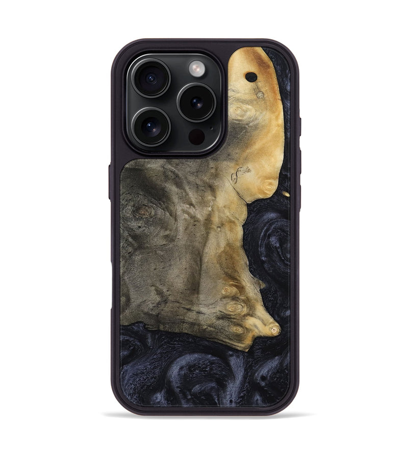 iPhone 16 Pro Wood Phone Case - Maren (Wood Burl, 815318)