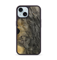 iPhone 15 Wood Phone Case - Malaya (Wood Burl, 815321)