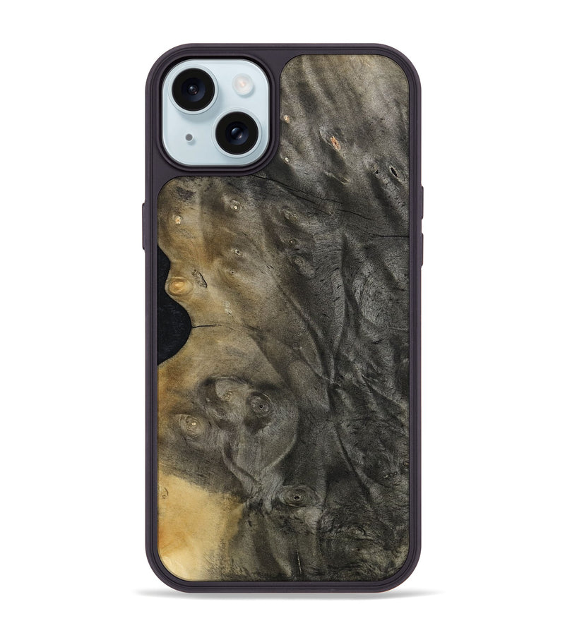 iPhone 15 Plus Wood Phone Case - Malaya (Wood Burl, 815321)