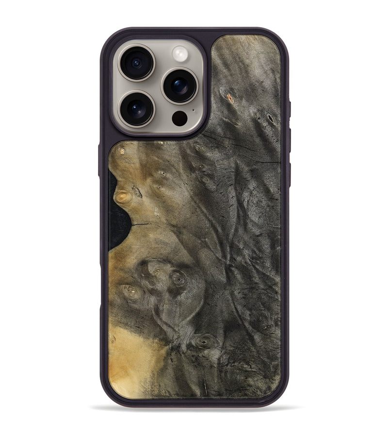 iPhone 16 Pro Max Wood Phone Case - Malaya (Wood Burl, 815321)