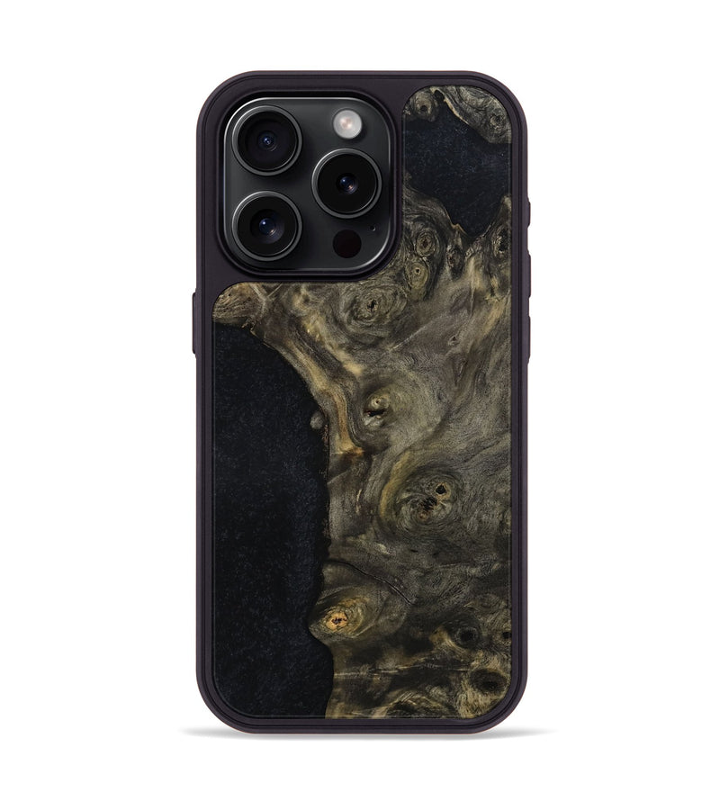 iPhone 15 Pro Wood Phone Case - Dianne (Wood Burl, 815322)