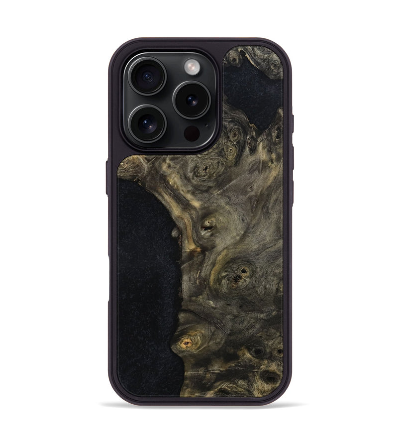 iPhone 16 Pro Wood Phone Case - Dianne (Wood Burl, 815322)