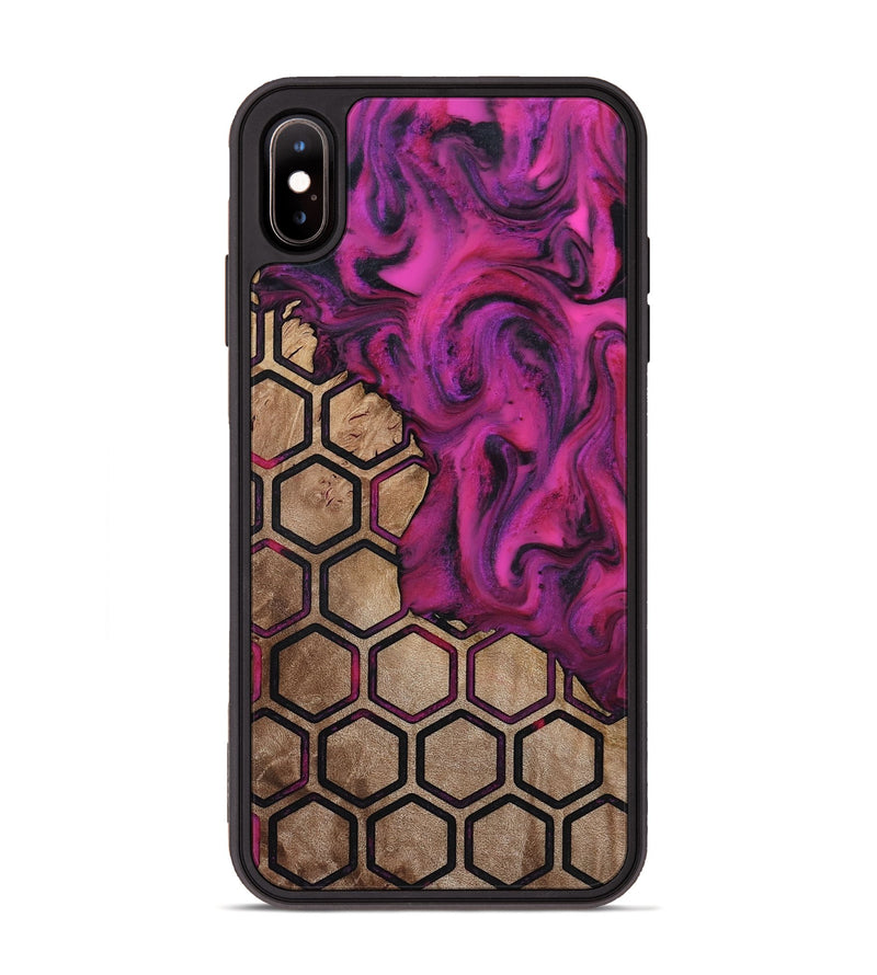 iPhone Xs Max Wood Phone Case - Donna (Pattern, 815333)
