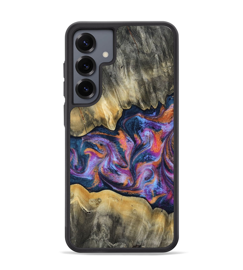 Galaxy S25 Plus Wood Phone Case - Elma (Blue, 815337)