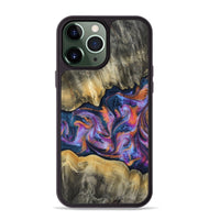 iPhone 13 Pro Max Wood Phone Case - Elma (Blue, 815337)