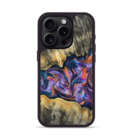 iPhone 15 Pro Wood Phone Case - Elma (Blue, 815337)