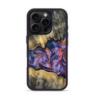 iPhone 16 Pro Wood Phone Case - Elma (Blue, 815337)