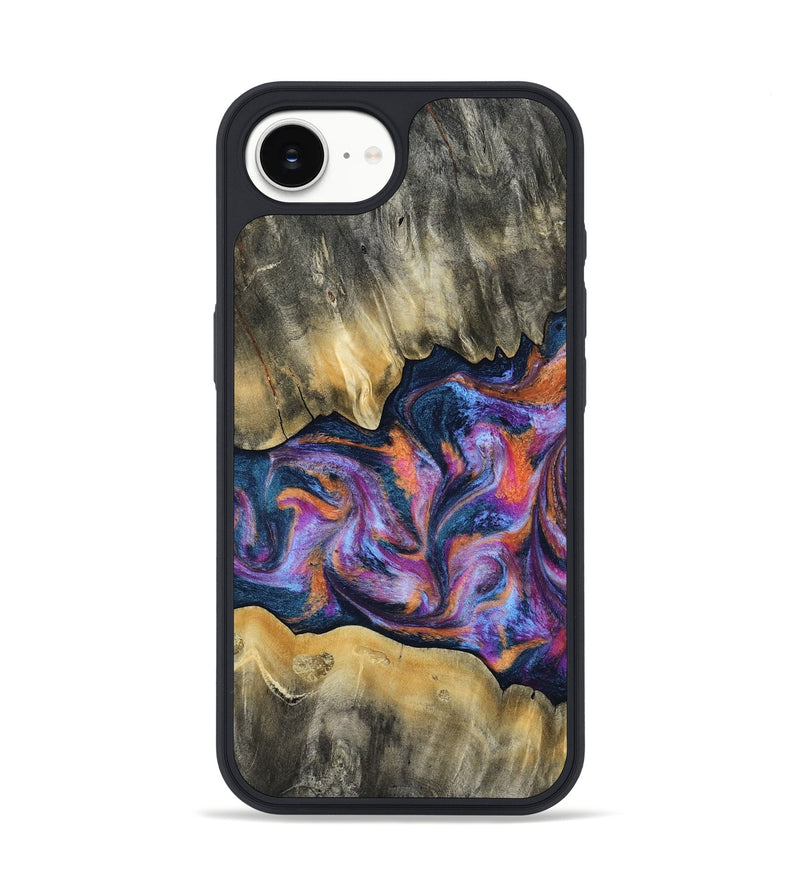 iPhone 16e Wood Phone Case - Elma (Blue, 815337)
