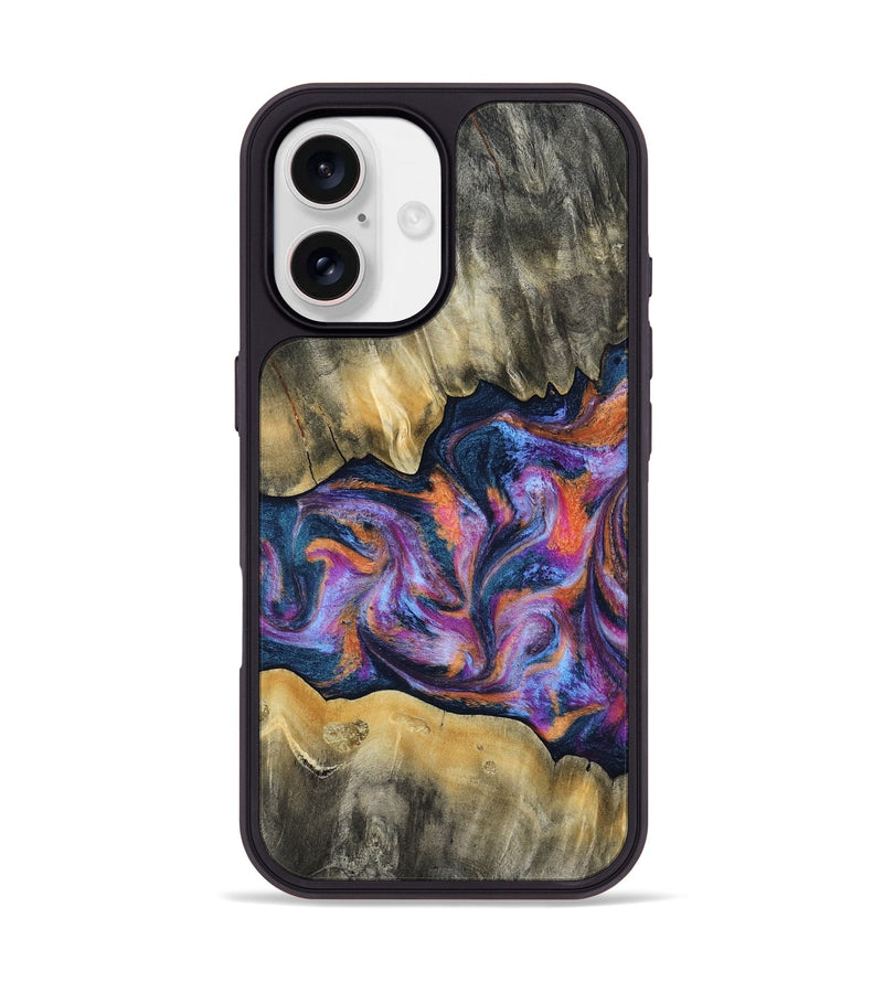 iPhone 17 Wood Phone Case - Elma (Blue, 815337)