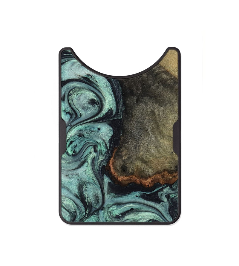 Alloy Wood Wallet - Enzo (Green, 815344)