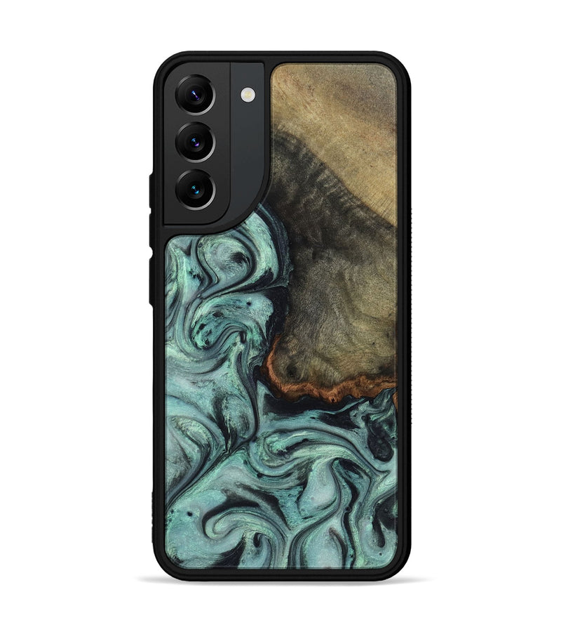 Galaxy S22 Plus Wood Phone Case - Enzo (Green, 815344)