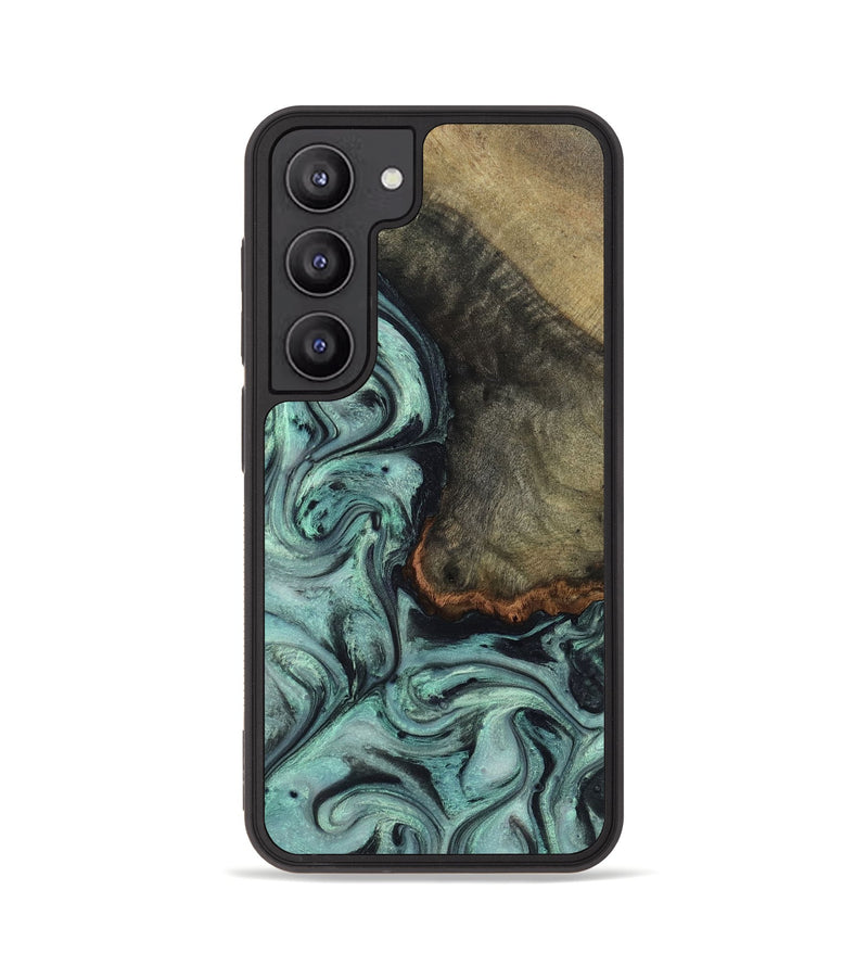 Galaxy S23 Wood Phone Case - Enzo (Green, 815344)