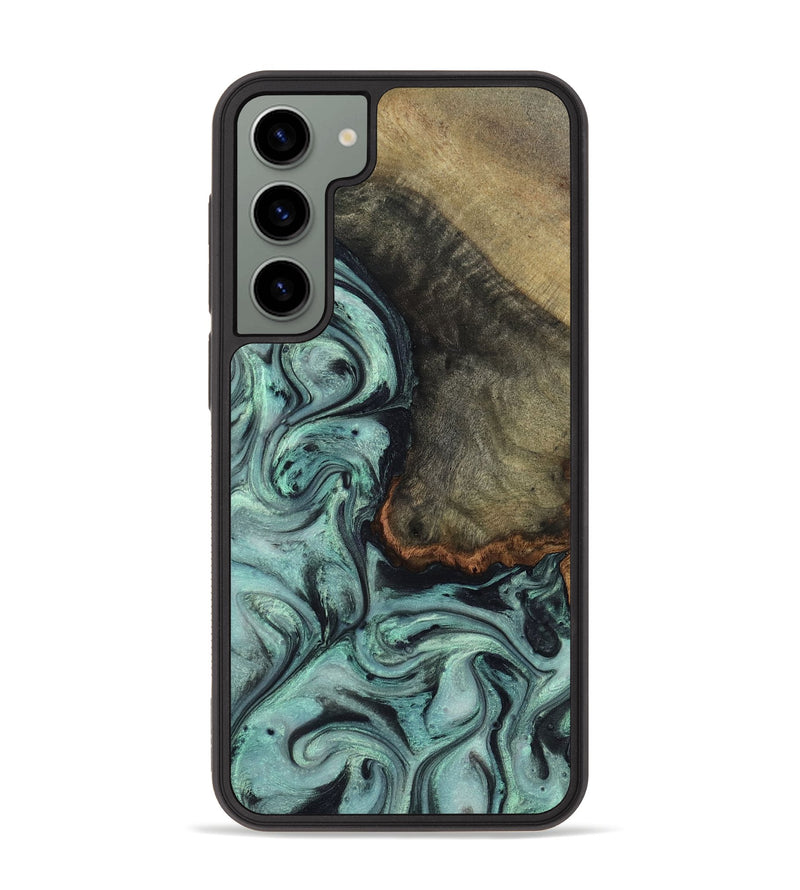 Galaxy S23 Plus Wood Phone Case - Enzo (Green, 815344)