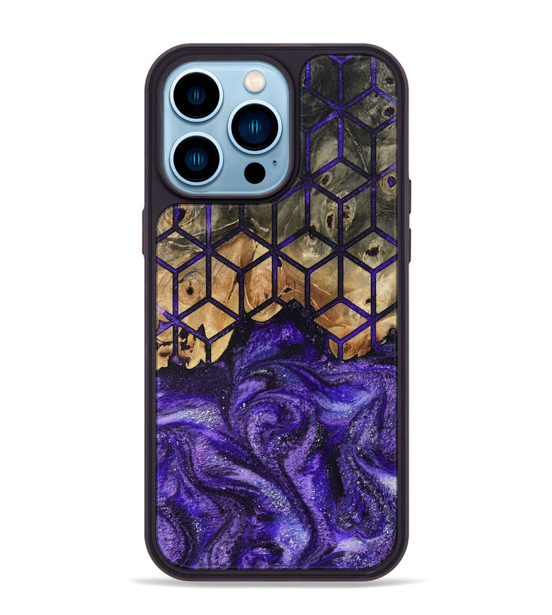 iPhone 14 Pro Max Wood Phone Case - Bryant (Pattern, 815350)