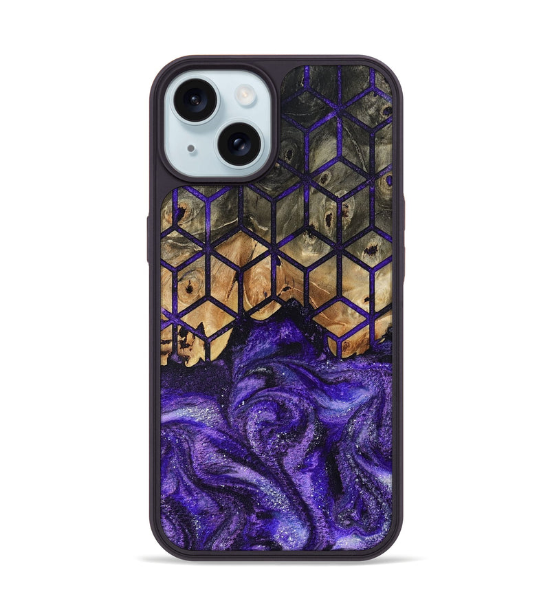 iPhone 15 Wood Phone Case - Bryant (Pattern, 815350)