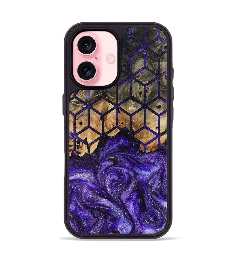 iPhone 16 Wood Phone Case - Bryant (Pattern, 815350)
