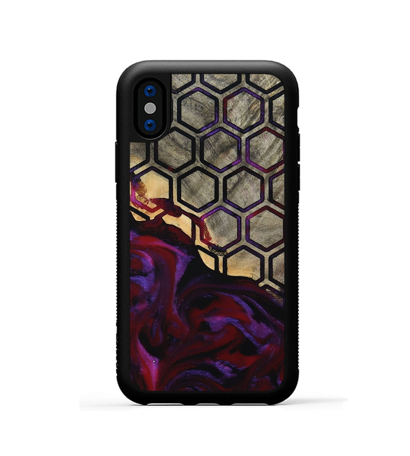 iPhone Xs Wood Phone Case - General (Pattern, 815356)