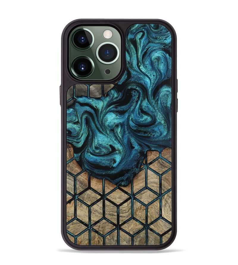 iPhone 13 Pro Max Wood Phone Case - Dorotha (Pattern, 815357)