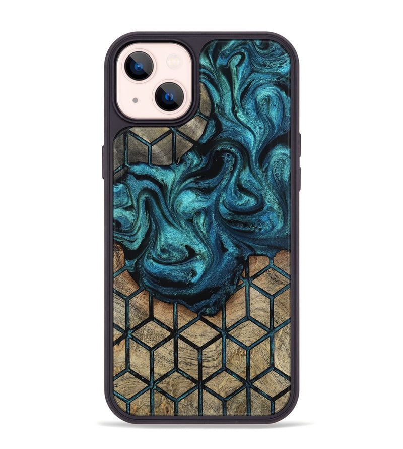 iPhone 14 Plus Wood Phone Case - Dorotha (Pattern, 815357)