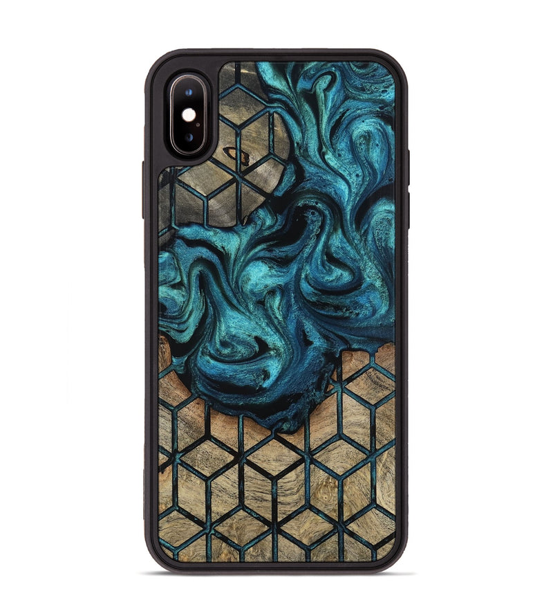iPhone Xs Max Wood Phone Case - Dorotha (Pattern, 815357)