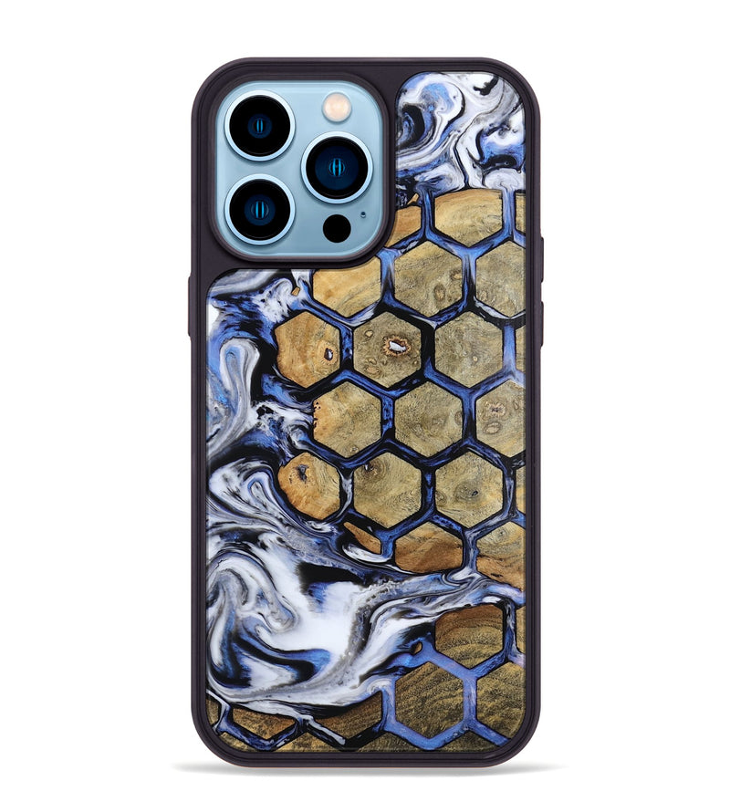 iPhone 14 Pro Max Wood Phone Case - Shelby (Pattern, 815358)
