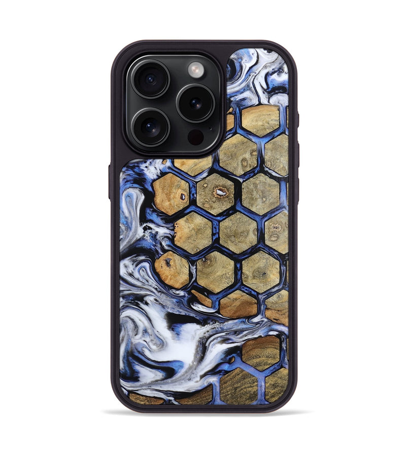 iPhone 15 Pro Wood Phone Case - Shelby (Pattern, 815358)