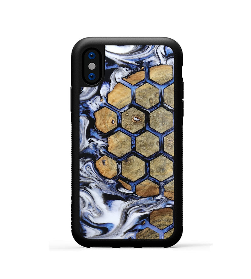 iPhone Xs Wood Phone Case - Shelby (Pattern, 815358)