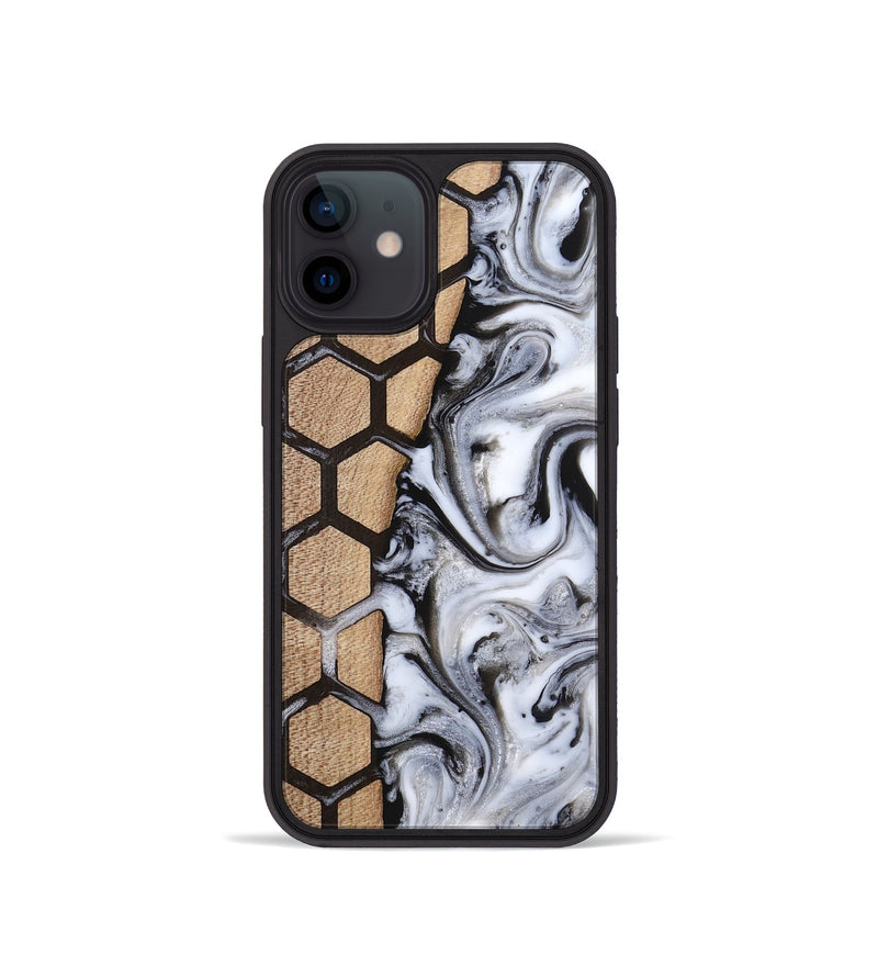 iPhone 12 mini Wood Phone Case - Devonta (Pattern, 815360)