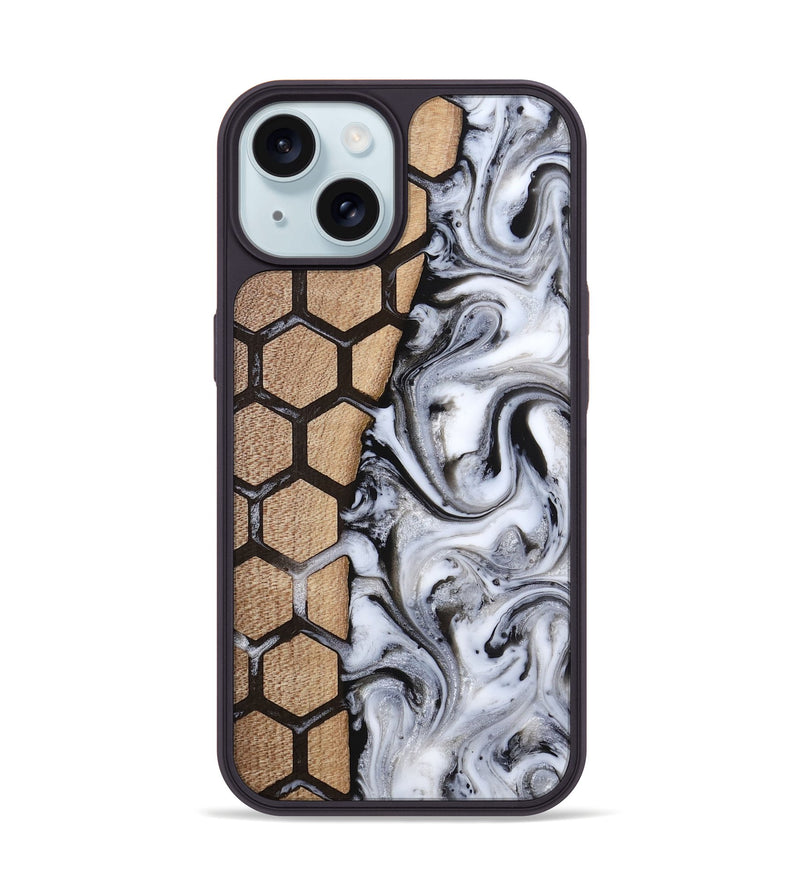 iPhone 15 Wood Phone Case - Devonta (Pattern, 815360)
