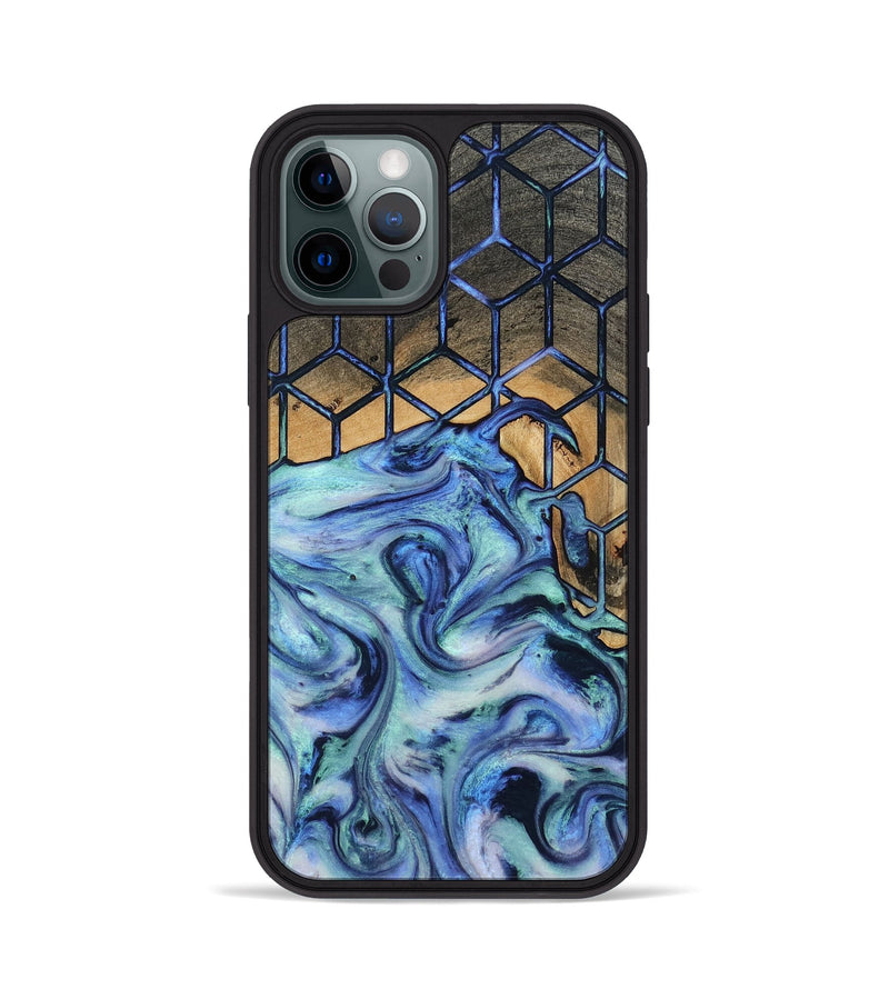 iPhone 12 Pro Wood Phone Case - Alma (Pattern, 815366)