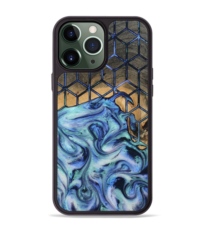 iPhone 13 Pro Max Wood Phone Case - Alma (Pattern, 815366)