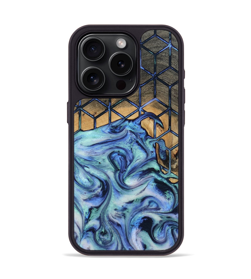 iPhone 15 Pro Wood Phone Case - Alma (Pattern, 815366)