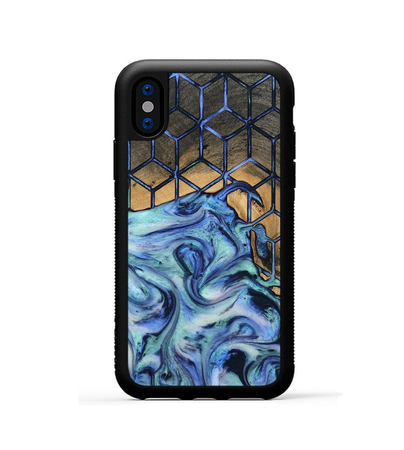 iPhone Xs Wood Phone Case - Alma (Pattern, 815366)
