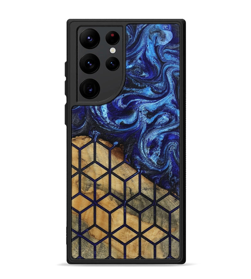 Galaxy S22 Ultra Wood Phone Case - Elowyn (Pattern, 815387)