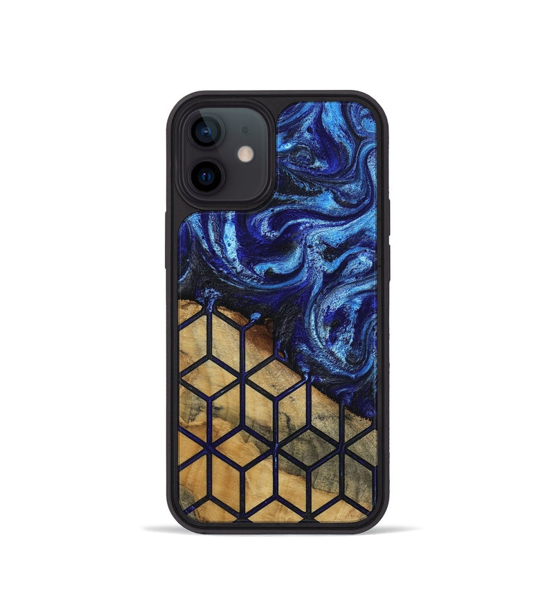 iPhone 12 mini Wood Phone Case - Elowyn (Pattern, 815387)