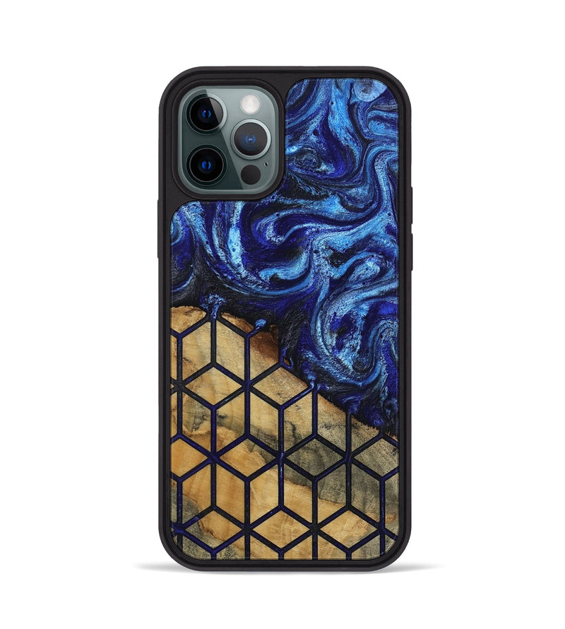 iPhone 12 Pro Wood Phone Case - Elowyn (Pattern, 815387)