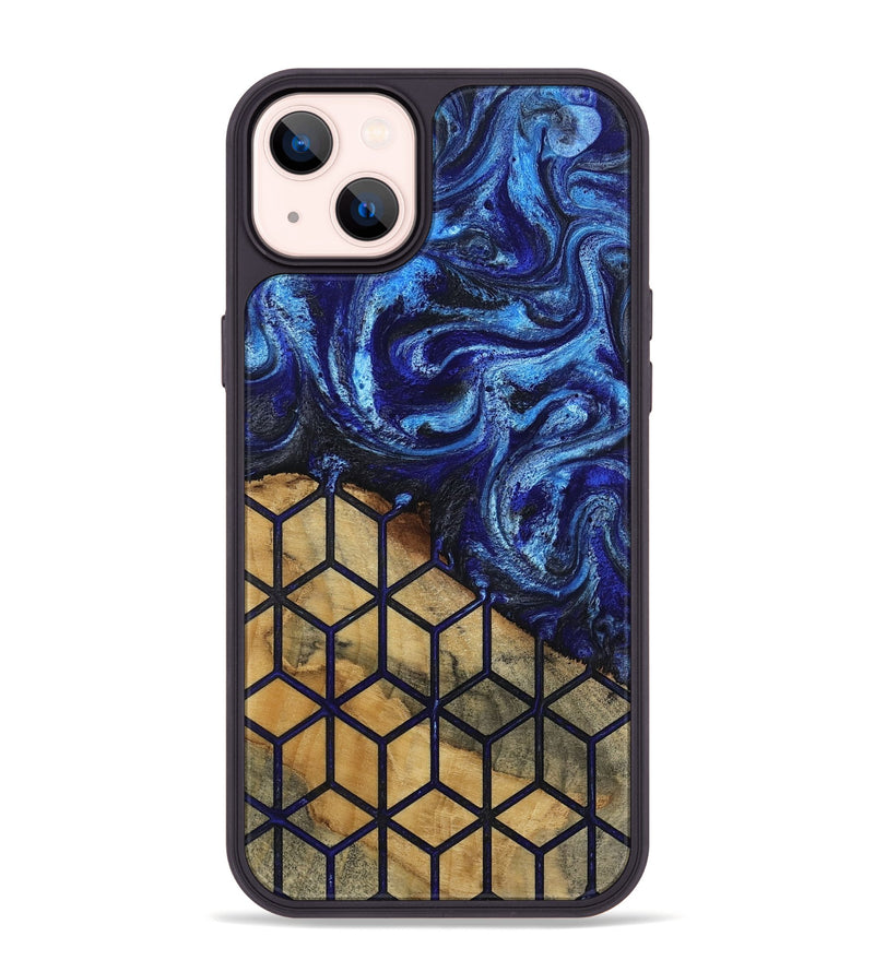 iPhone 14 Plus Wood Phone Case - Elowyn (Pattern, 815387)
