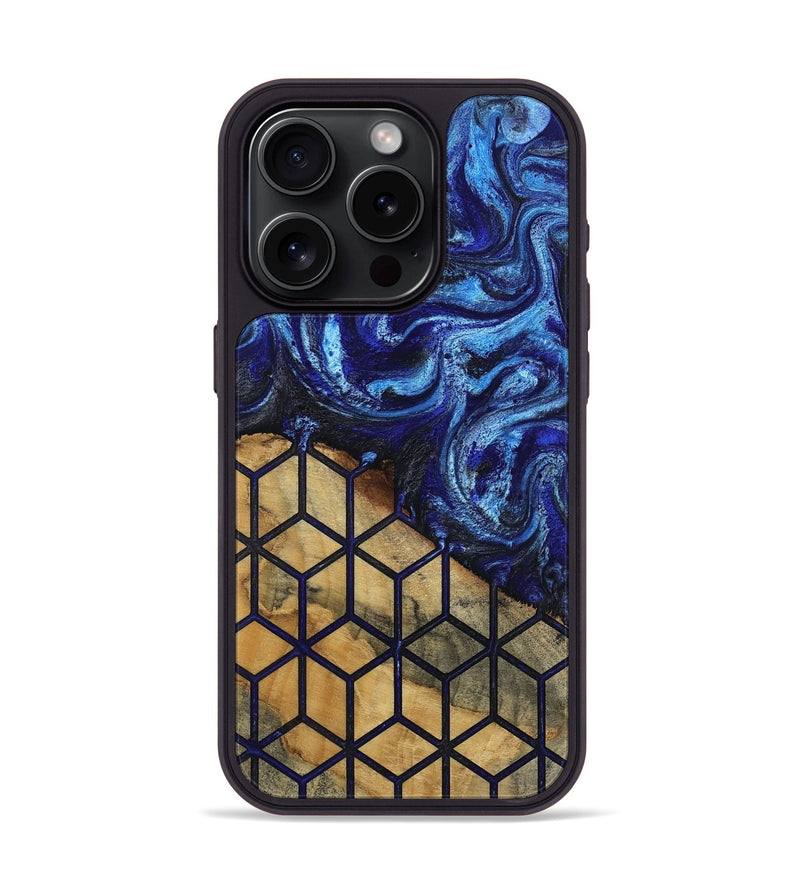 iPhone 15 Pro Wood Phone Case - Elowyn (Pattern, 815387)