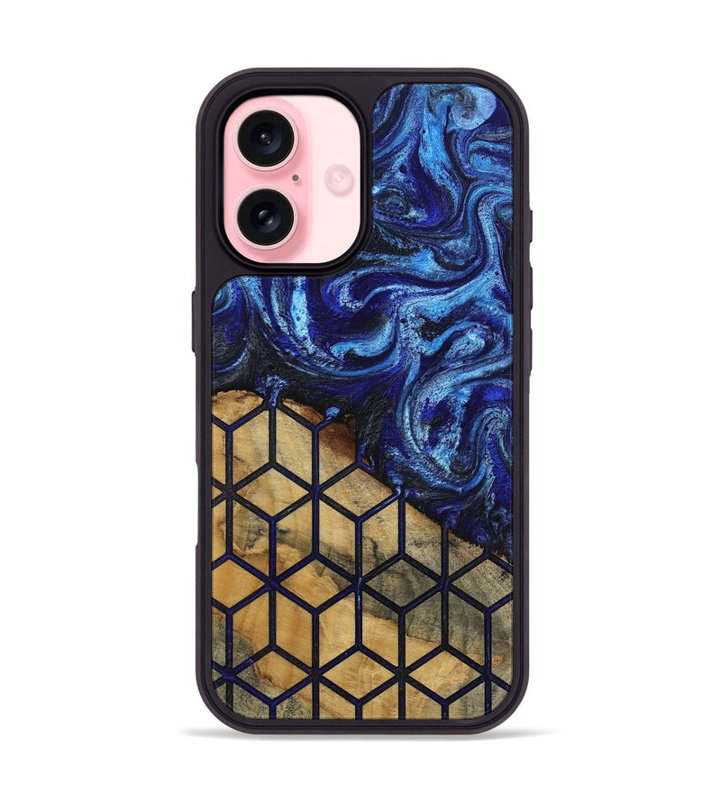 iPhone 16 Wood Phone Case - Elowyn (Pattern, 815387)