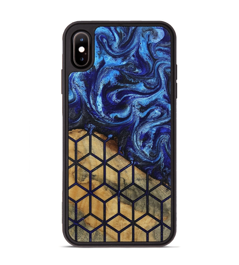 iPhone Xs Max Wood Phone Case - Elowyn (Pattern, 815387)