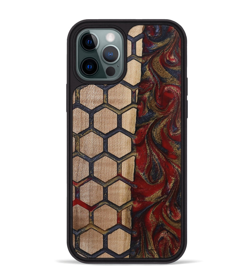 iPhone 12 Pro Max Wood Phone Case - Odell (Pattern, 815388)