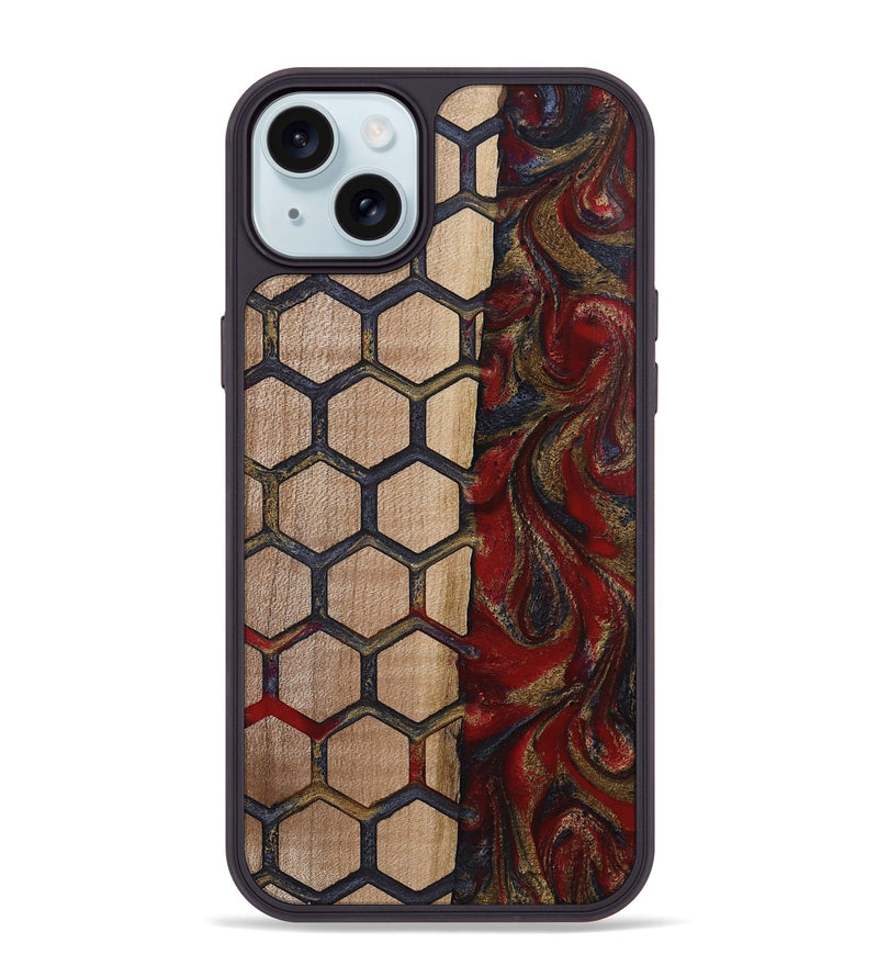 iPhone 15 Plus Wood Phone Case - Odell (Pattern, 815388)