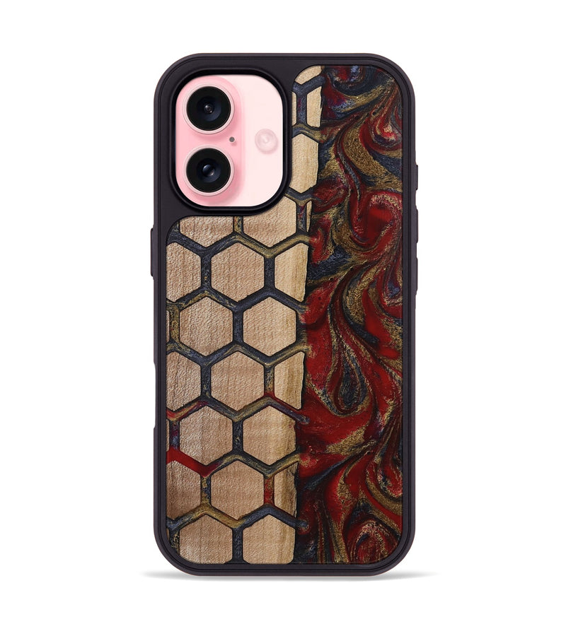 iPhone 16 Wood Phone Case - Odell (Pattern, 815388)
