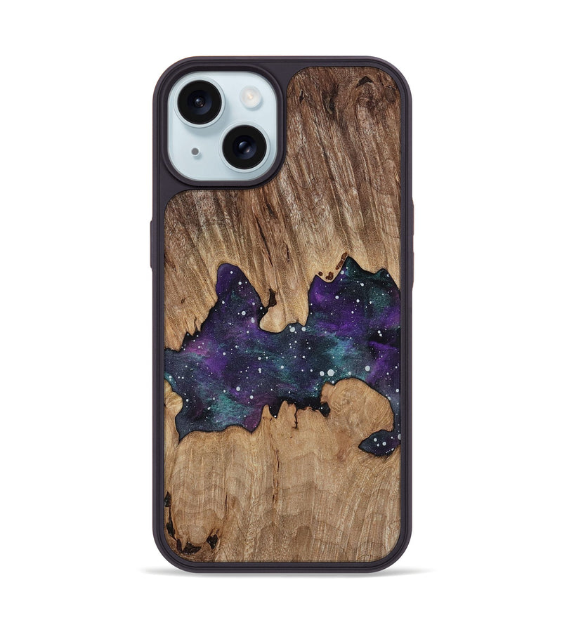 iPhone 15 Wood Phone Case - Jaylon (Cosmos, 815389)