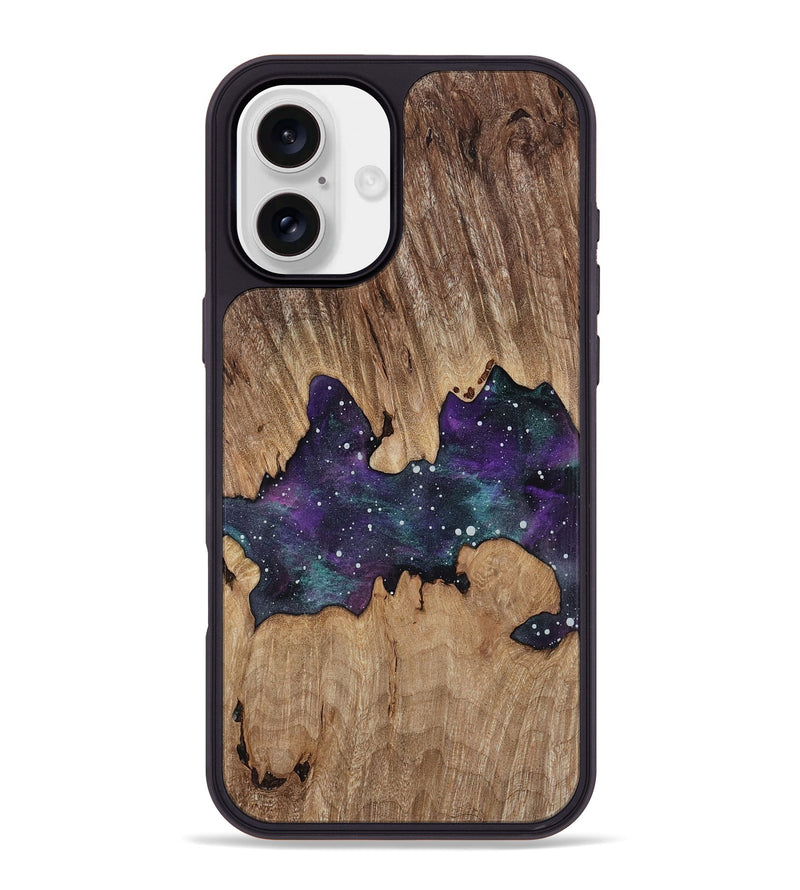 iPhone 16 Plus Wood Phone Case - Jaylon (Cosmos, 815389)