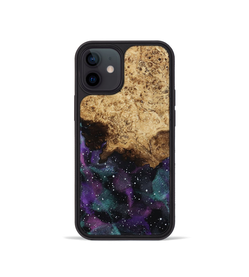 iPhone 12 mini Wood Phone Case - Shaniya (Cosmos, 815402)