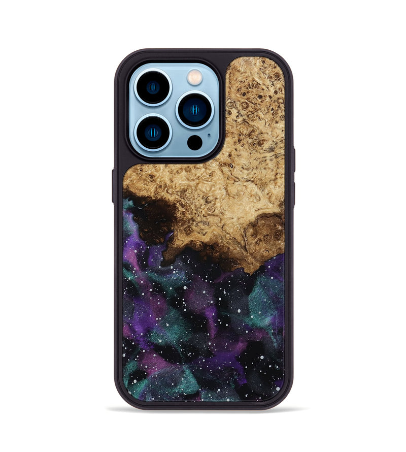iPhone 14 Pro Wood Phone Case - Shaniya (Cosmos, 815402)