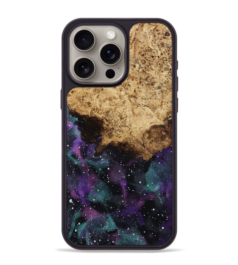 iPhone 15 Pro Max Wood Phone Case - Shaniya (Cosmos, 815402)