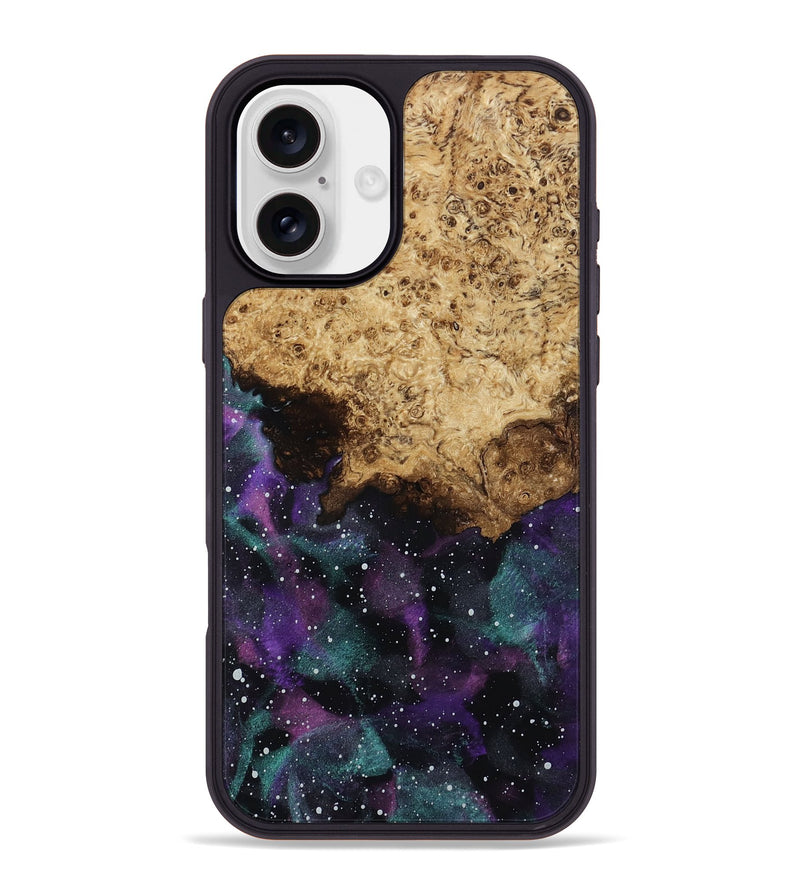 iPhone 16 Plus Wood Phone Case - Shaniya (Cosmos, 815402)