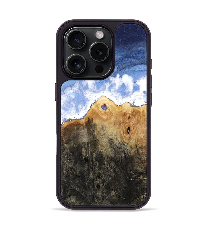 iPhone 16 Pro Wood Phone Case - Hali (Coastal, 815406)